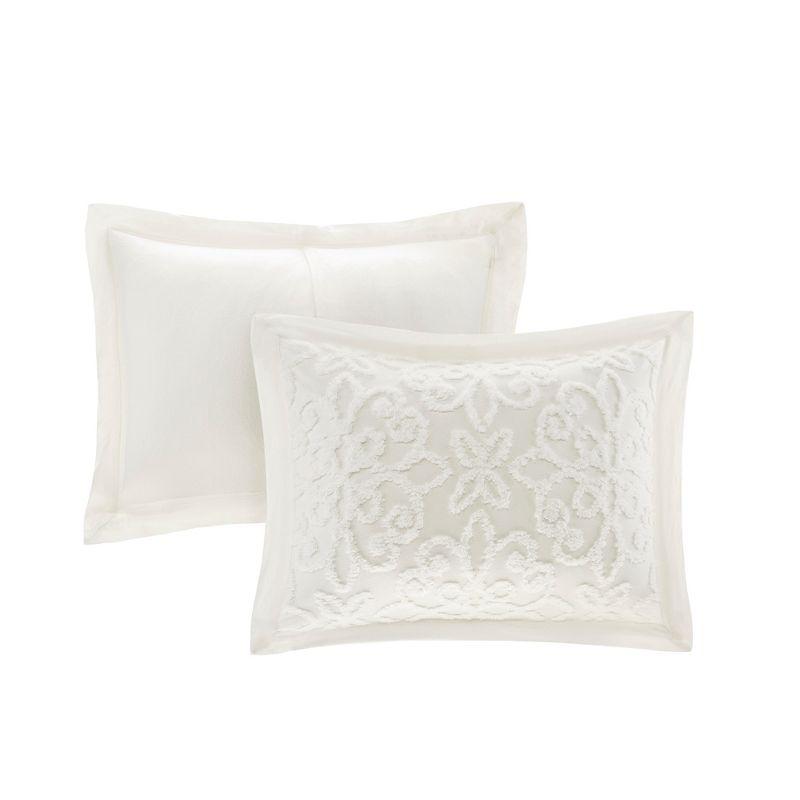 Kelly Clarkson Home Emberly Tufted 100% Cotton Sateen Coverlet Set in Farmhouse Style