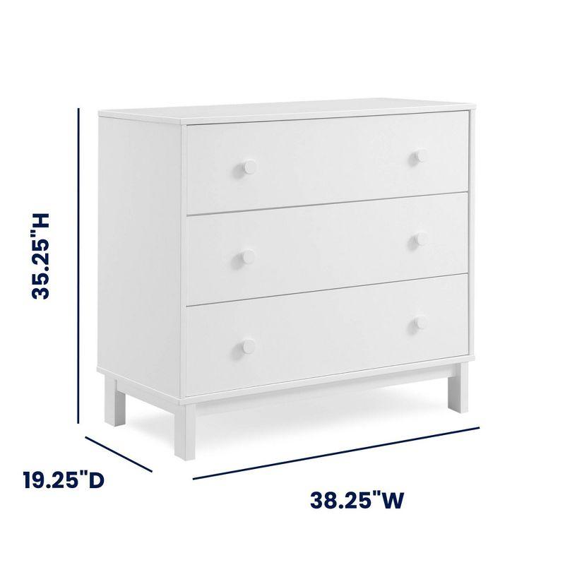 babyGap by Delta Children Legacy 3 Drawer Dresser - Bianca White