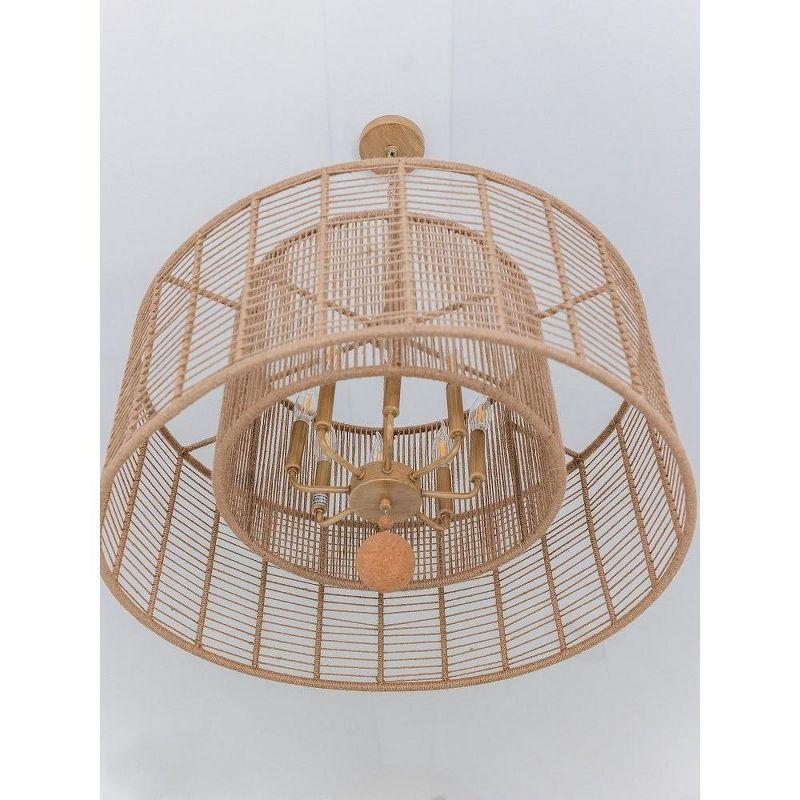 Crystorama Lighting Jayna 8 - Light Chandelier in  Burnished Silver