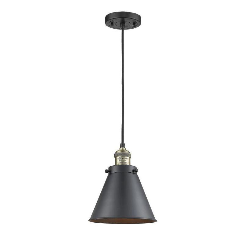 Innovations Lighting Appalachian 1 - Light Pendant in  Black Antique Brass