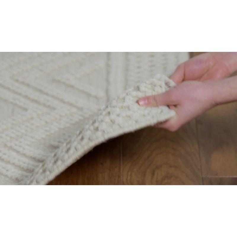 Vermont VRM212 Hand Woven Indoor Runner Rug - Ivory - 2'3"x14' - Safavieh