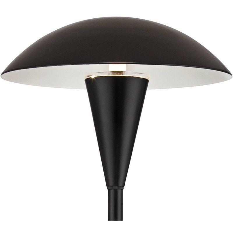 John Timberland Large Mushroom 18" High Black Low Voltage LED Path Light