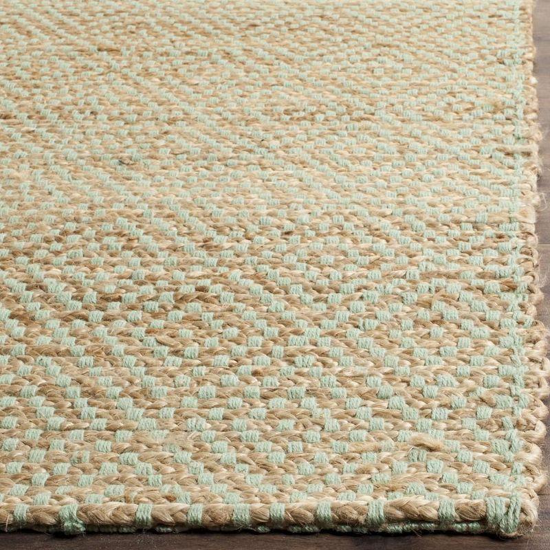 Handmade Multicolor Cotton and Jute Area Rug, 2'6" x 4'