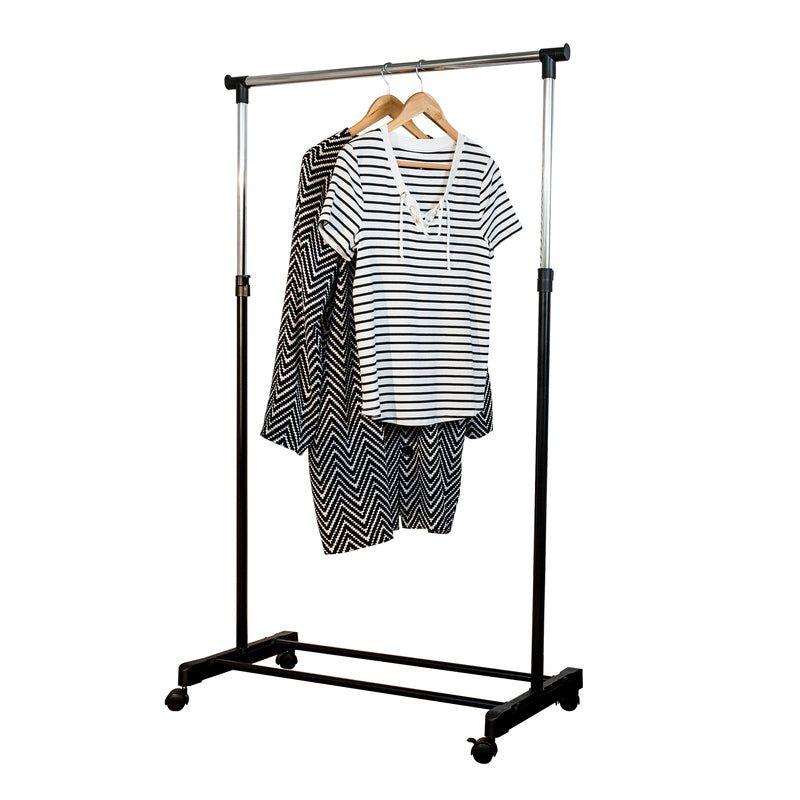 Honey-Can-Do 65-3/4 in. H X 16-11/16 in. W X 33-1/8 in. L Steel Garment Rack