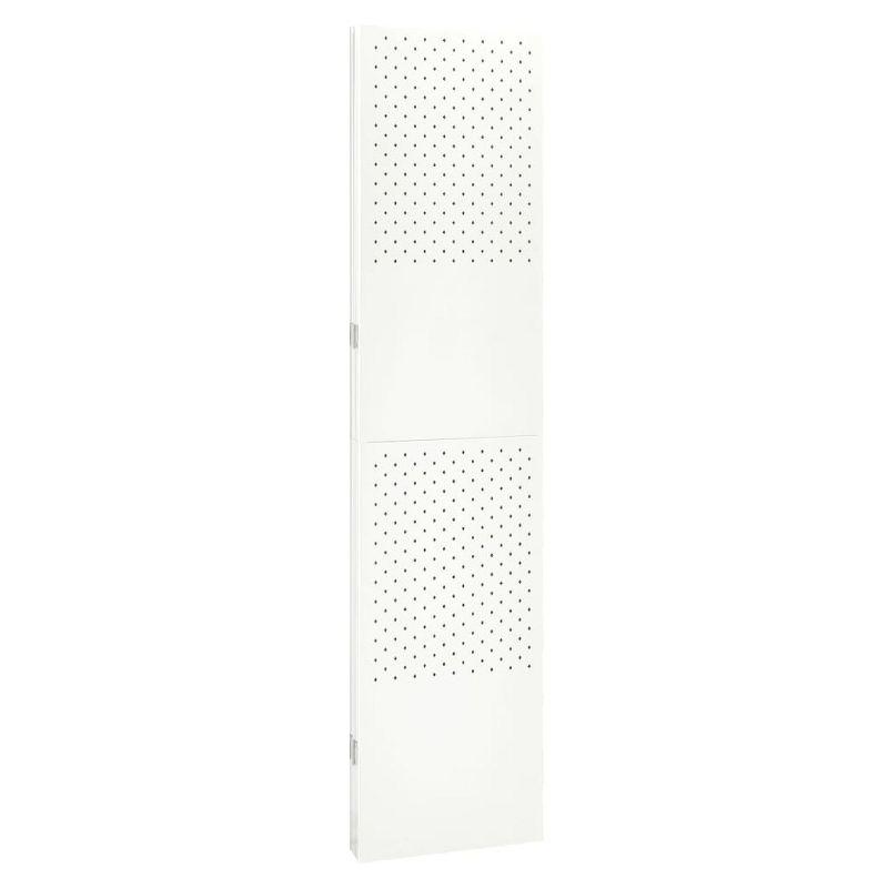 vidaXL VidaXL Room Divider Freestanding Privacy Screen for Room Separation Steel