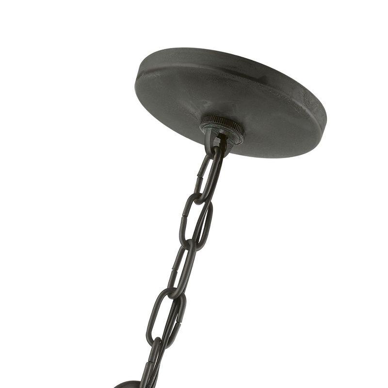 Livex Lighting Wentworth 3 - Light Pendant in  Charcoal