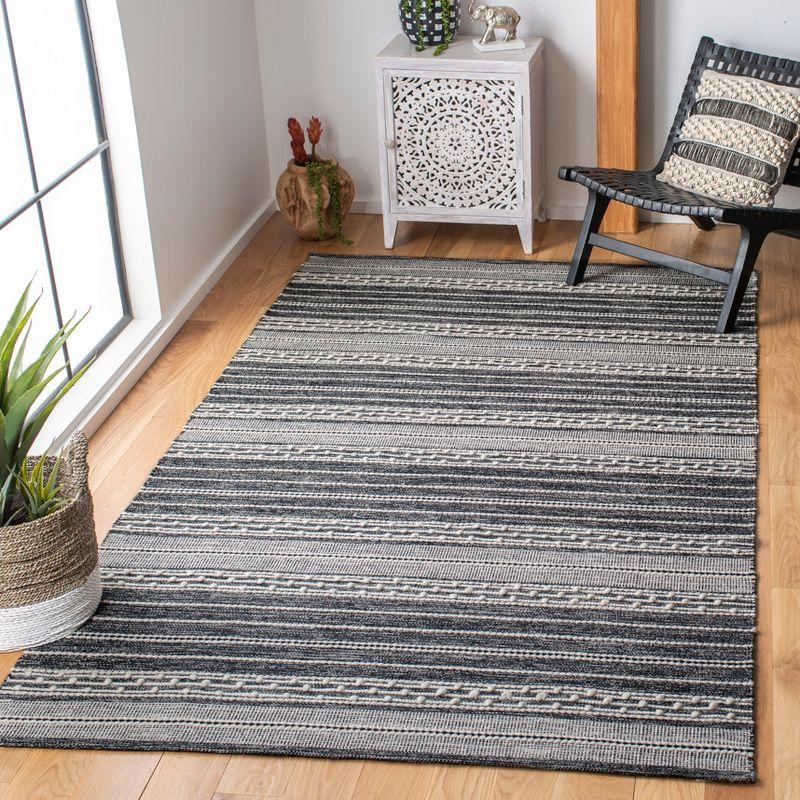 Striped Kilim STK516 Hand Woven Area Rug  - Safavieh