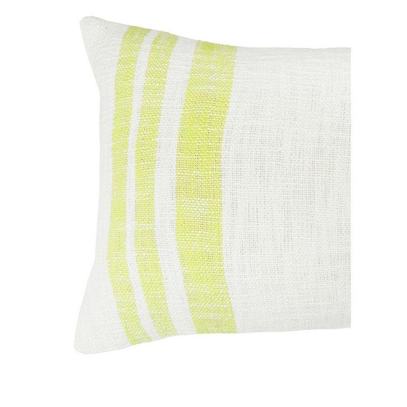 carol & frank Morgan Striped Wove Decorative Throw Pillow with Insert