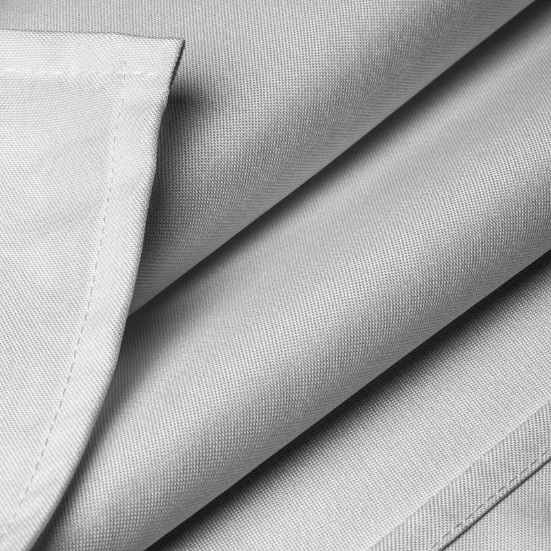 Lann's Linens Solid Color Rectangular Tablecloth (Set of 10)