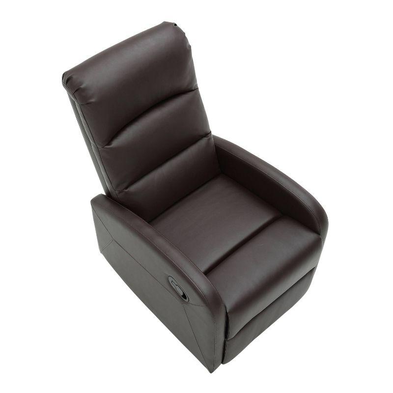 Dormi Contemporary Upholstered Recliner Chair - LumiSource