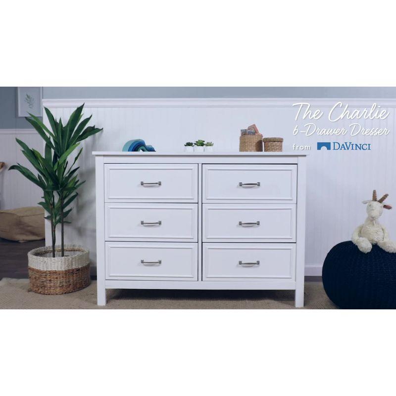 Charlie 6 Drawer 46.625" W Double Dresser