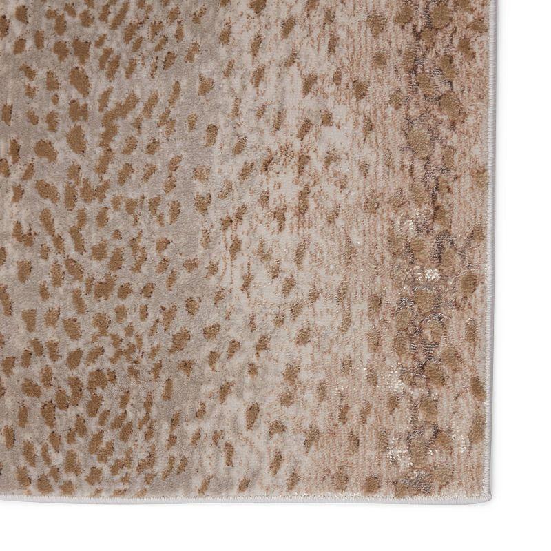 Jaipur Living 6'7"x9'6" Axis Animal Area Rug Tan/Gray