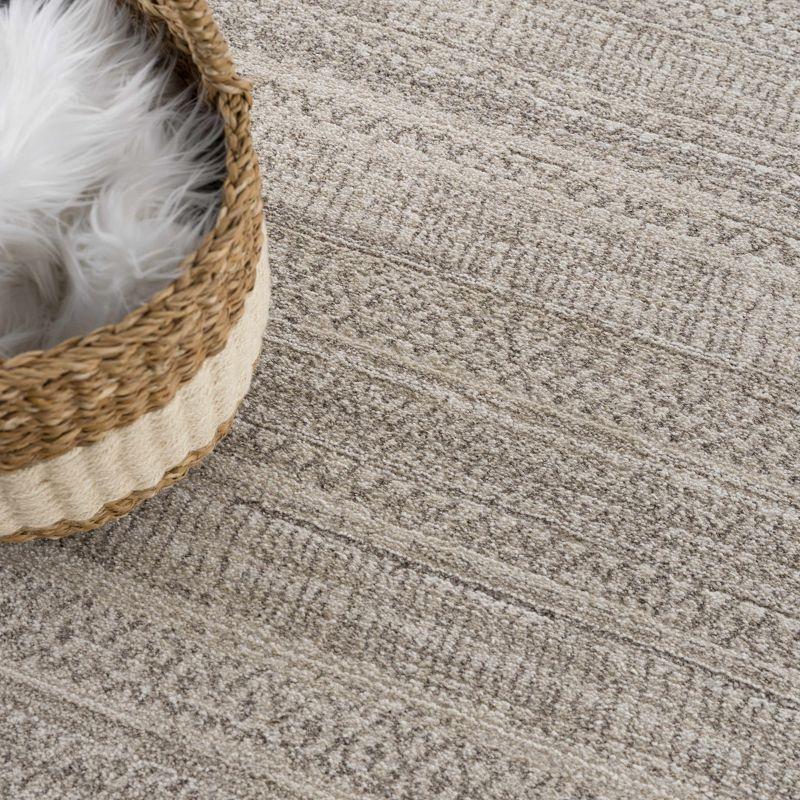 Hauteloom Rectangle Area Rug   Ivory