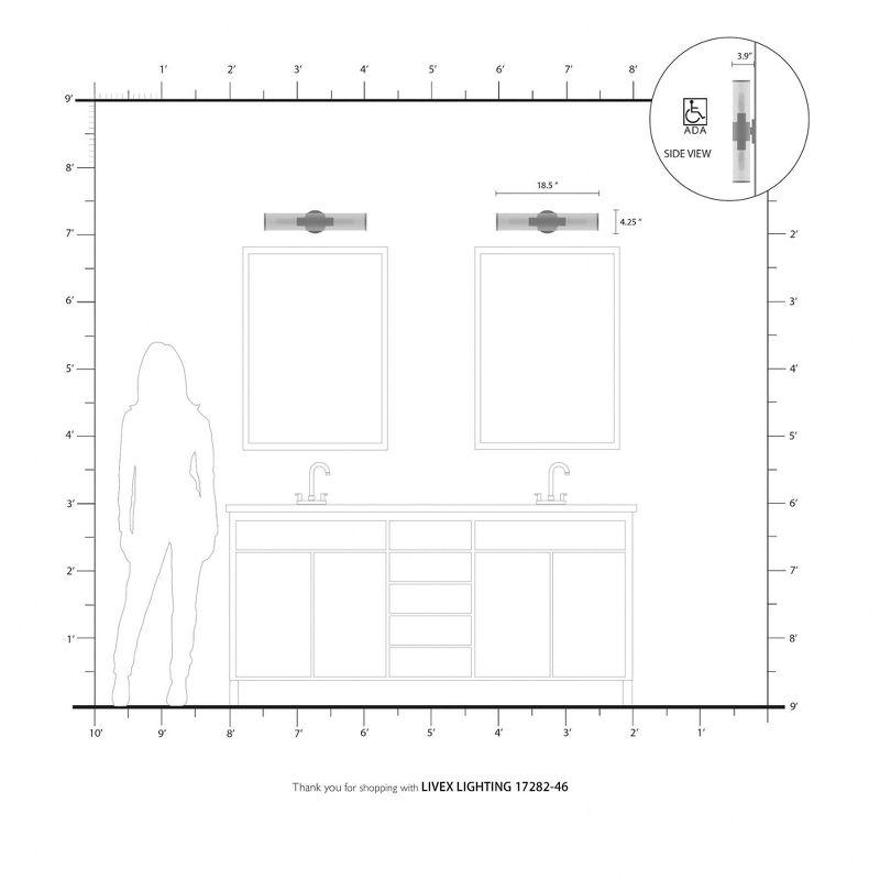 Wade Logan® Birchfield Dimmable Vanity Light
