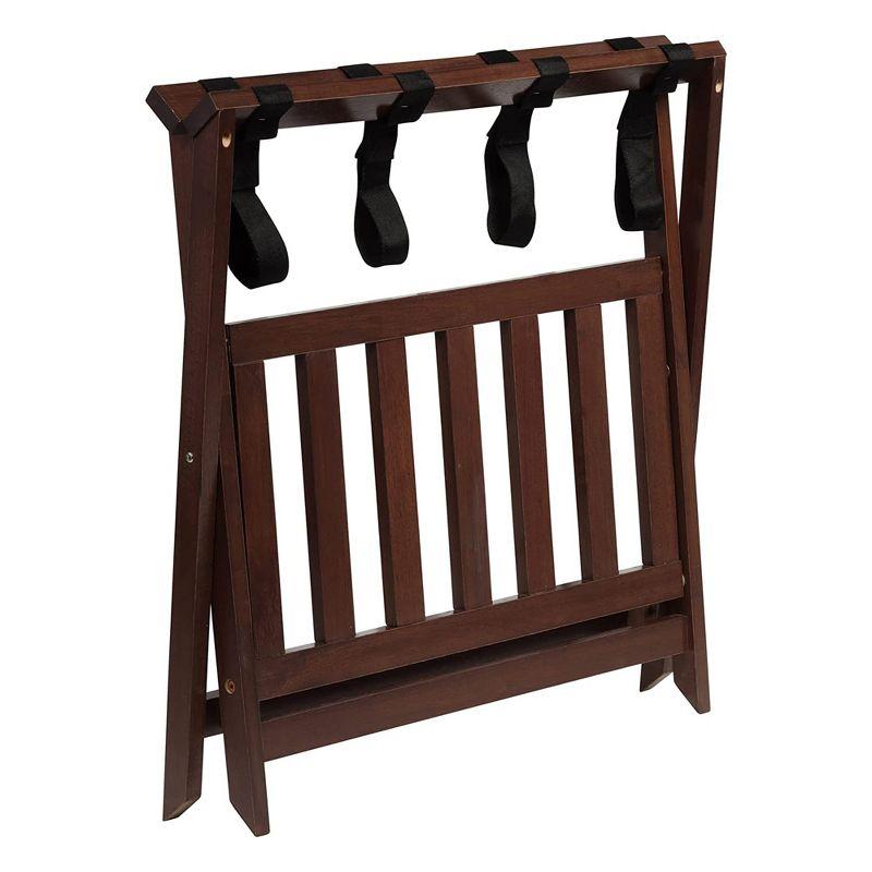 Folding Wood Luggage Rack