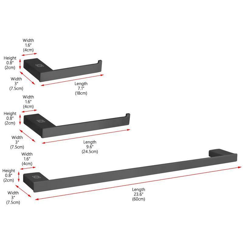 Sofia 3 - Piece Bathroom Hardware Set