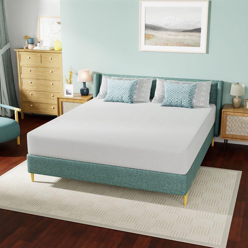 California King 10" Gel Memory Foam Eurotop Mattress