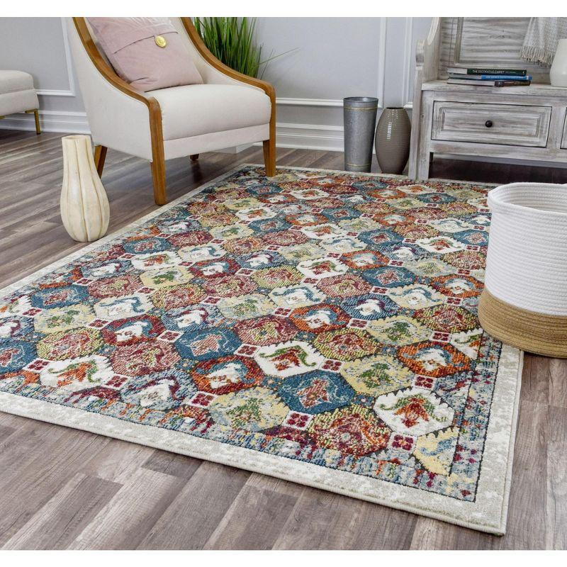 Rugs America Sela Transitional Vintage Area Rug