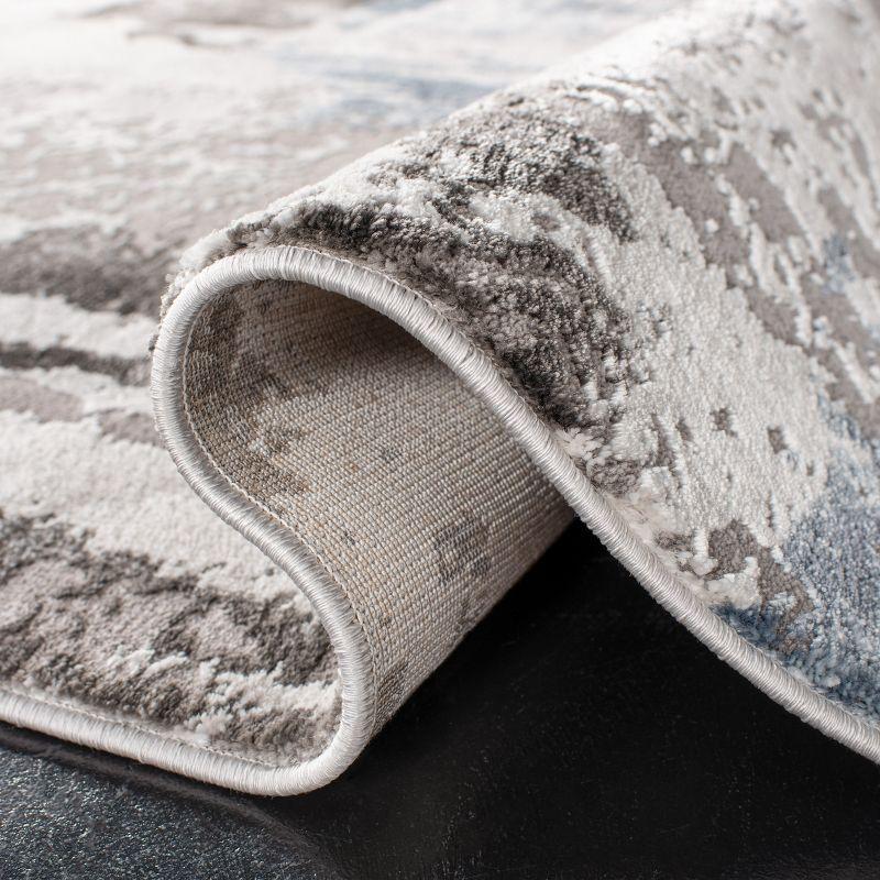 Craft CFT820 Loomed Indoor Area Rug - Grey/Blue - 4'x4' - Safavieh