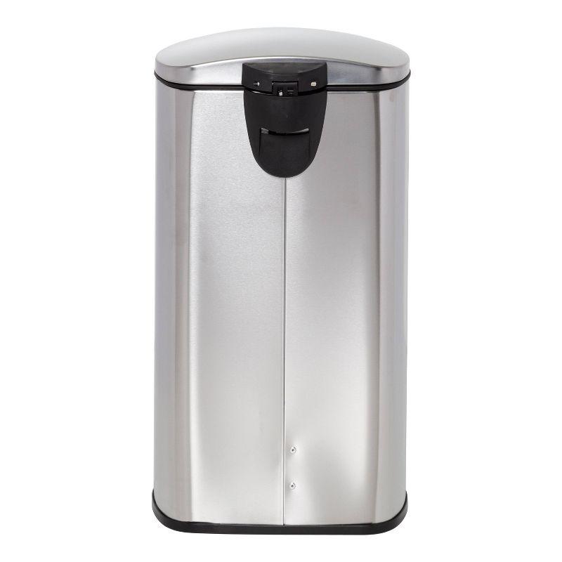 Honey-Can-Do 30L Semi Round Step Trash Can