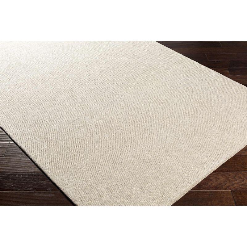 Hauteloom Rectangle Area Rug  Off-White