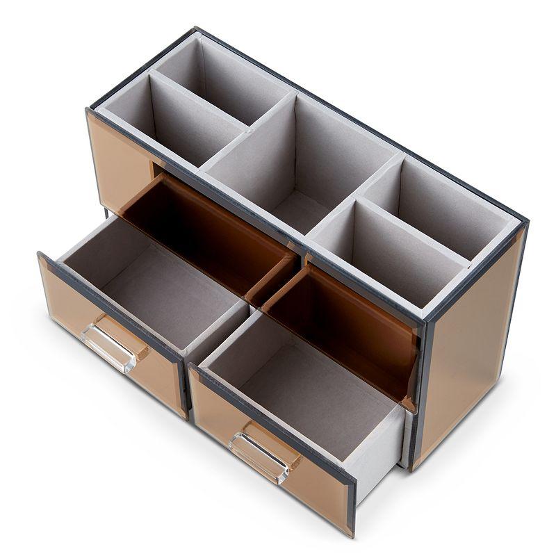 Vandue Corporation Olivia Wood Makeup Organizer