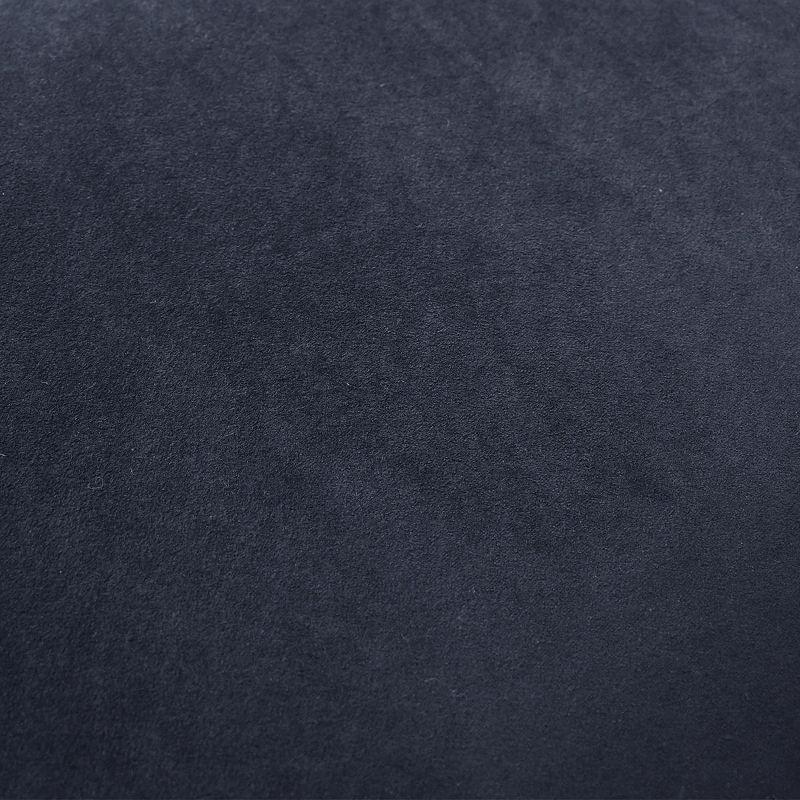 Kaia 47" College Navy Blue Velvet Waterfall Upholstered Bench-Maison Boucle