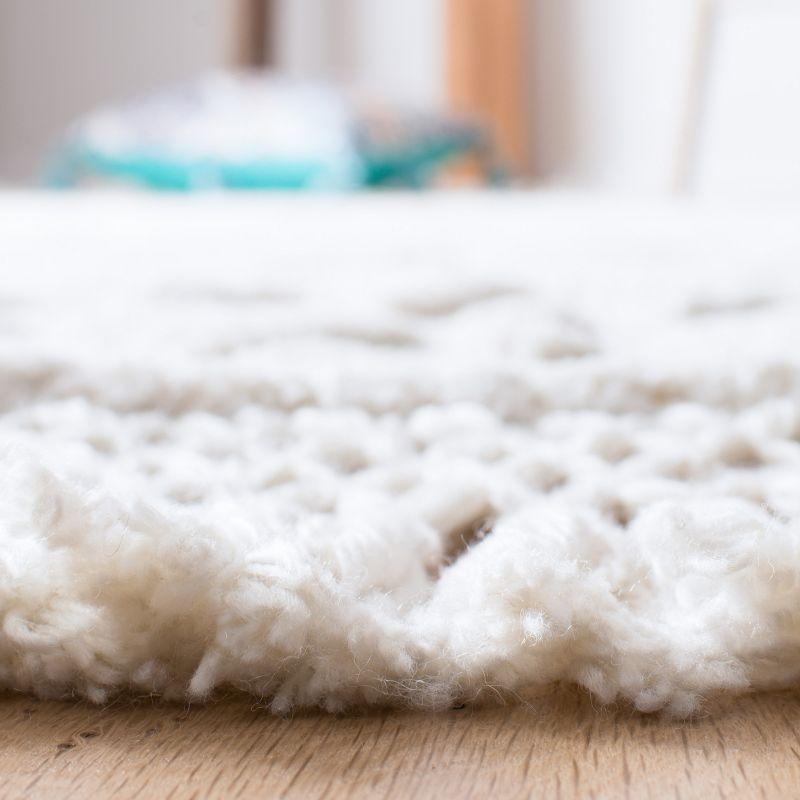 Casablanca CSB651 Hand Tufted Indoor Runner Rug - Ivory - 2'3"x10' - Safavieh