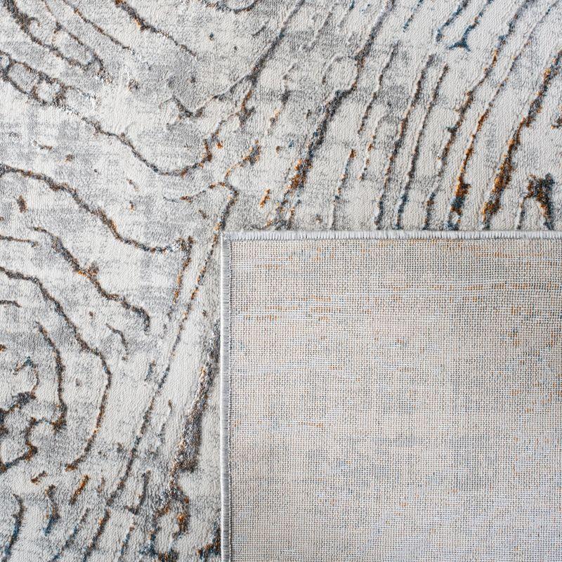Sonoma SON355 Power Loomed Indoor Runner Rug - Ivory/Grey - 2'2"x9' - Safavieh
