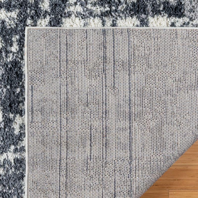 Gertmenian Anjou Modern Abstract Polypropylene Shag Area Rug