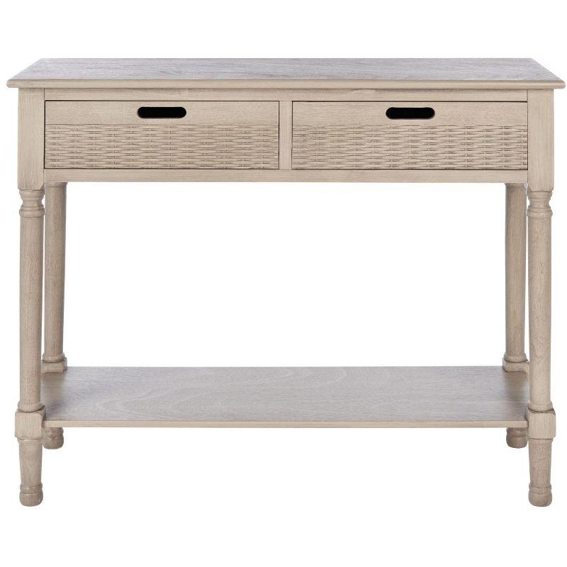 Landers 2 Drawer Console Table - CNS5710D - Beige - Safavieh