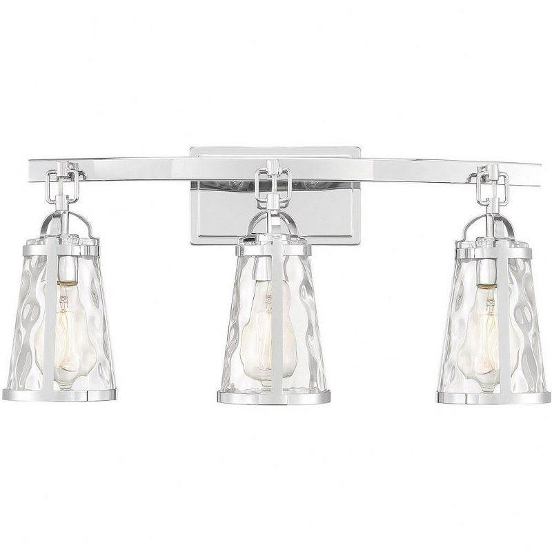 Savoy House Albany 3 - Light Vanity in  Polished Chrome