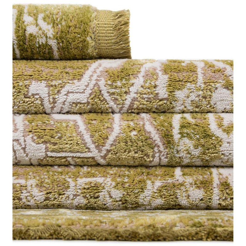 Unique Loom New Classical Collection Area Rug - Olympia (8'  Round Light Green/Ivory)