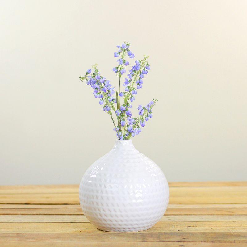 Allstate Floral 27" Blue Baby Blossom Artificial Spring Floral Spray