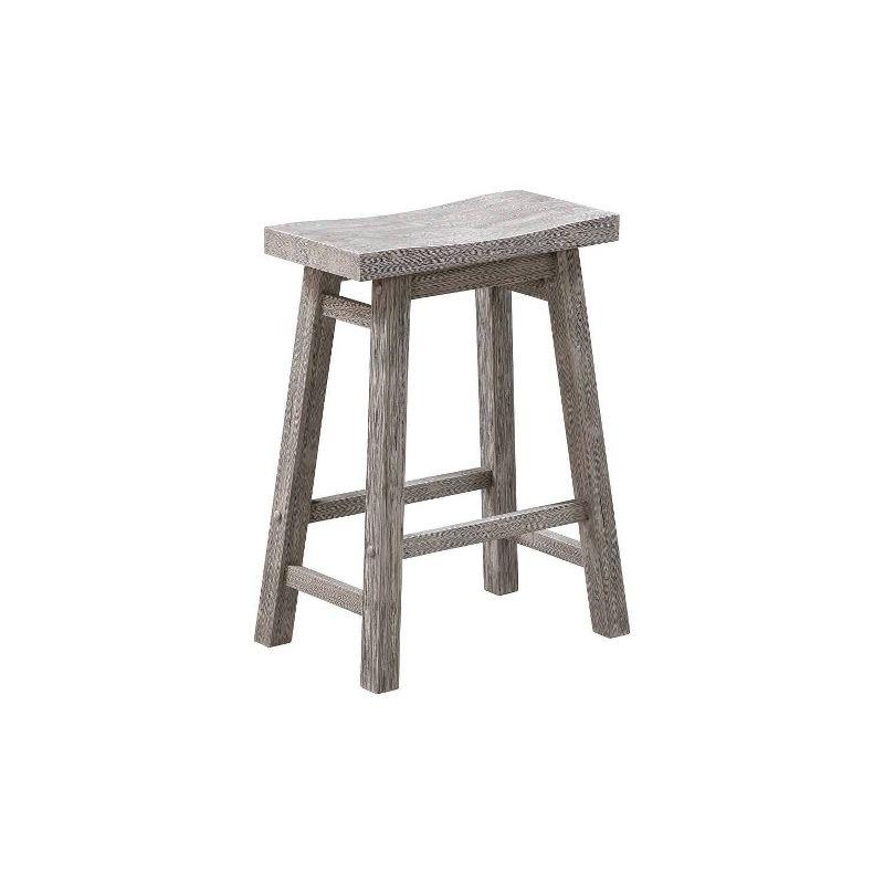 24" Sonoma Saddle Counter Height Barstool - Boraam