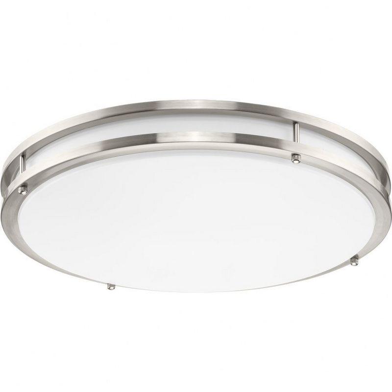 Progress Lighting Abide 1 - Light Flush Mount in  Brushed Nickel