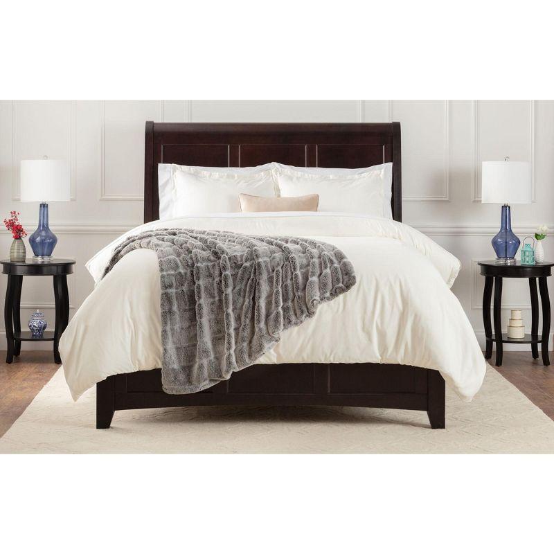 Chanasya FrostFur Luxuriousfrost Tip Fur Mink Throw Blanket & Reviews | Wayfair