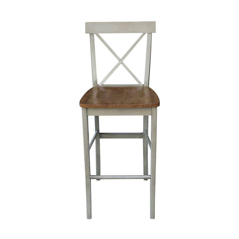 30" X Back Barstool - International Concepts