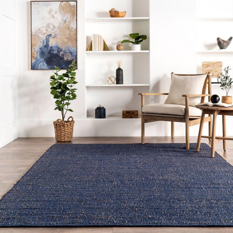 Nuloom Elfriede Farmhouse Jute Blend Indoor Area Rug