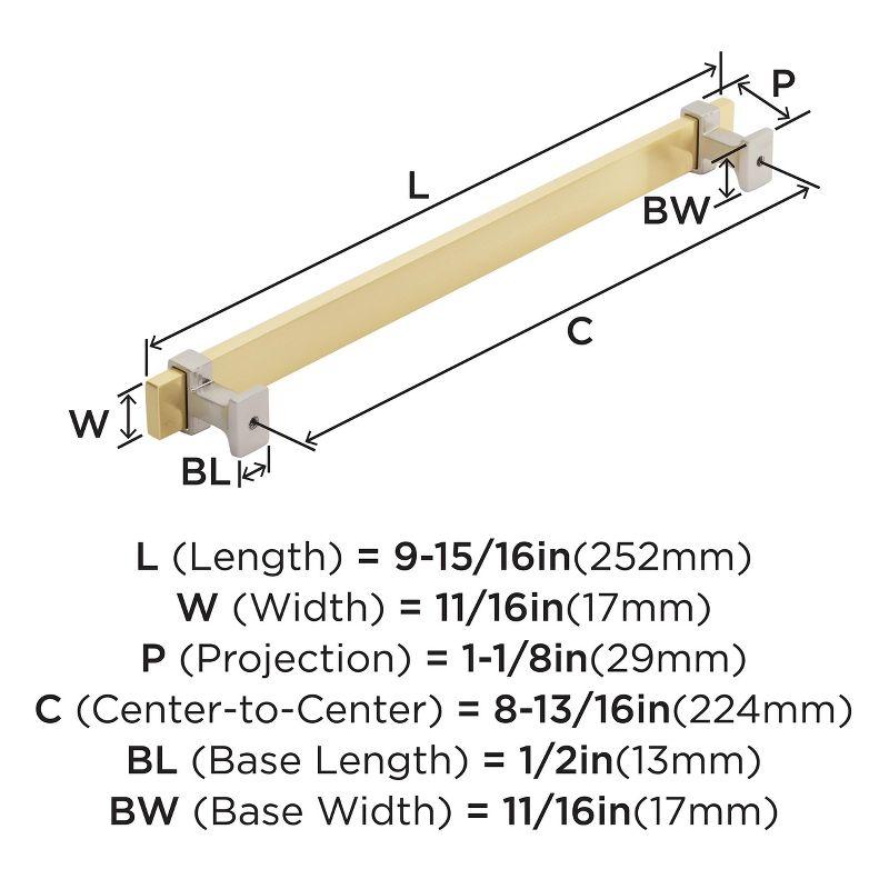 Amerock Overton Split Finish Cabinet or Drawer Pull