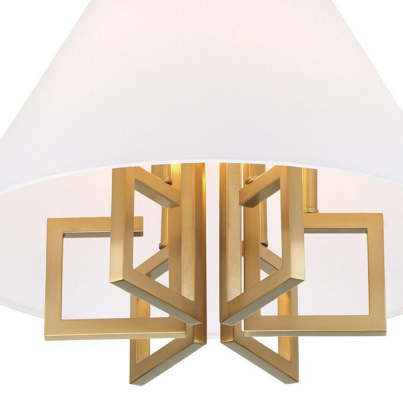 Crystorama Lighting Westwood 6 - Light Chandelier in  Vibrant Gold