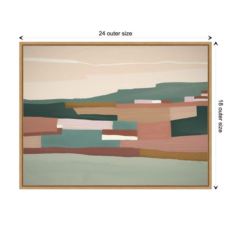 Amanti Art Mount Lofty by Urban Road Canvas Wall Art Print Framed 24 x 18-in.