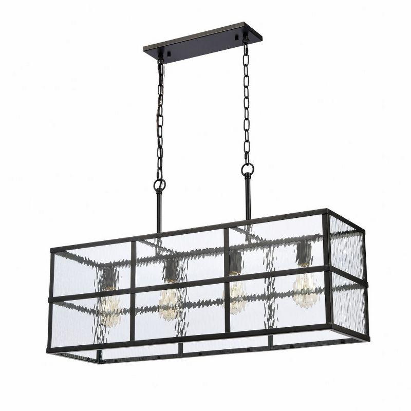 Elk Home Solace 4 - Light Chandelier in  Matte Black