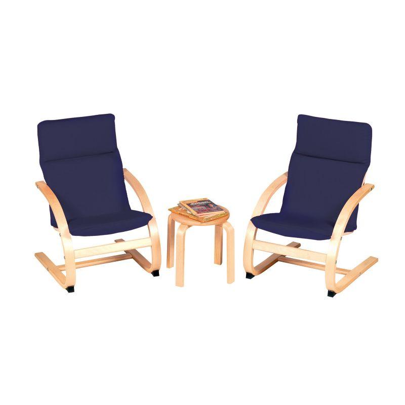 Guidecraft Preschool and Kiddie Rocker Kids Chair