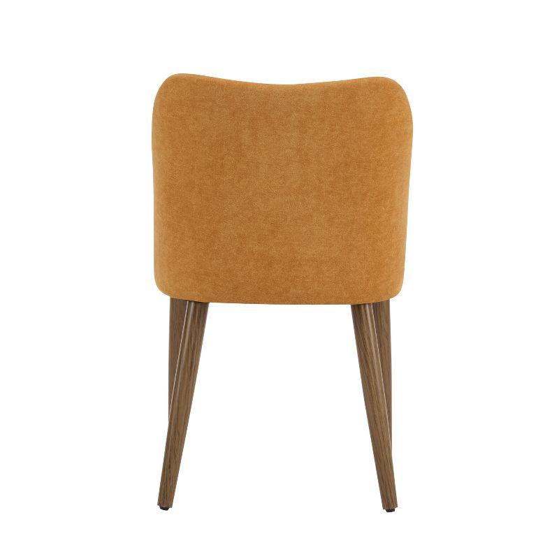Christopher Knight Home Aviana Fabric Upholstered Dining Chairs (Set of 2), Ginger