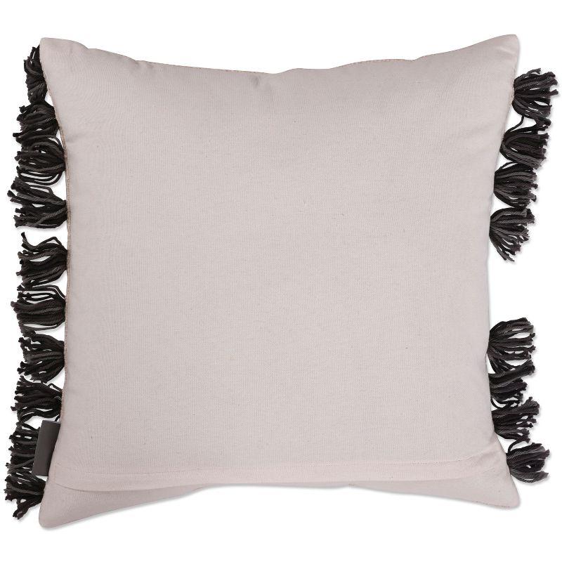 Tassels Cotton Throw Pillow