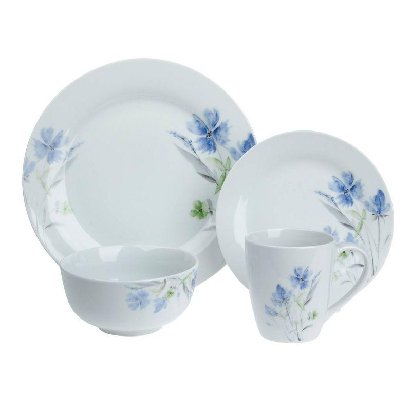 Tabletops Gallery 16 piece Dinnerware Set Wildflower