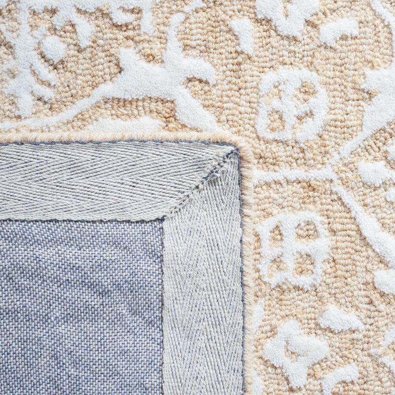 Metro MET903 Hand Tufted Indoor Area Rug - Gold/Ivory - 4'x6' - Safavieh