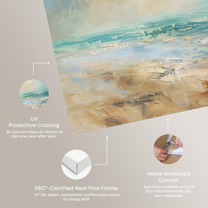 Art Remedy Beyond The Shore Beach Coastal Inspired Wall Art by Art Remedy