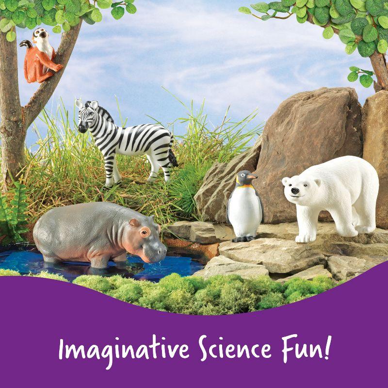 Learning Resources Jumbo Zoo Animals, Set Of 5